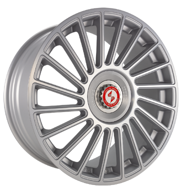 Eta Beta Venti-R ZV 8,5x20 ET48 5x130 71,6 Silver matt full pol R.Silber/M.Silb.