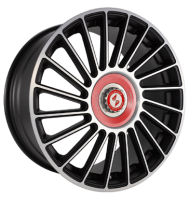 Eta Beta Venti-R ZV 8,5x20 ET35 5x112 78,1 Black matt...