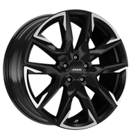 Ronal R71 8,5x20 ET53 5x114,3 82 jetblack-matt-hornkopiert