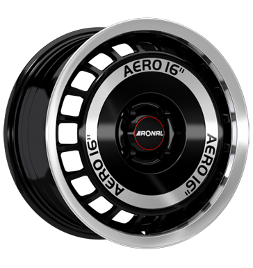 Ronal R50 AERO 7,5x16 ET38 4x100 68 schwarz-frontkopiert