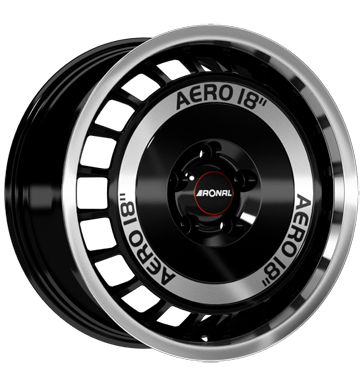 Ronal R50 AERO 8x18 ET35 5x112 76 schwarz-frontkopiert