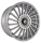Eta Beta Venti-R ZV 9x20 ET38 5x112 78,1 Silver matt full pol R.Silber/M.Schw.