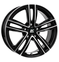 RCDesign RC27 7x17 ET42 5x105 56,6 schwarz glanz vollpoliert