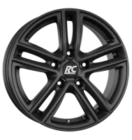 RCDesign RC27 7x17 ET47 5x112 66,6 schwarz klar matt