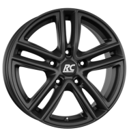 RCDesign RC27 7,5x17 ET44 5x105 56,6 schwarz klar matt