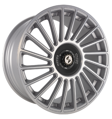 Eta Beta Venti-R ZV 9x21 ET35 5x112 78,1 Silver matt full pol R.Schw./M.Silber