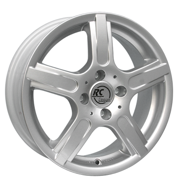 RCDesign RC Drive 5,5x14 ET35 4x98 58,1 kristallsilber