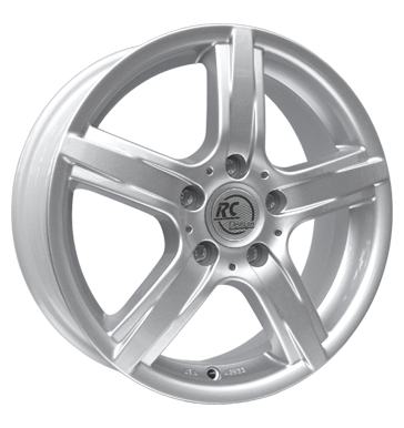 RCDesign RC Drive 6x16 ET36,5 5x98 58,1 kristallsilber