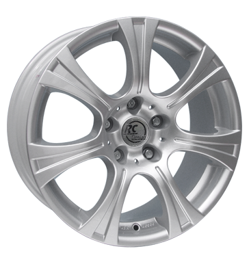 RCDesign RC15 T 6,5x16 ET50 5x112 66,6 kristallsilber