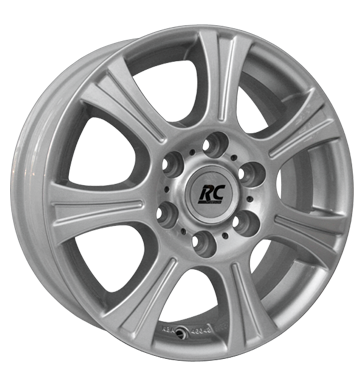 RCDesign RC15 T 6,5x16 ET56 6x139,7 92,4 kristallsilber