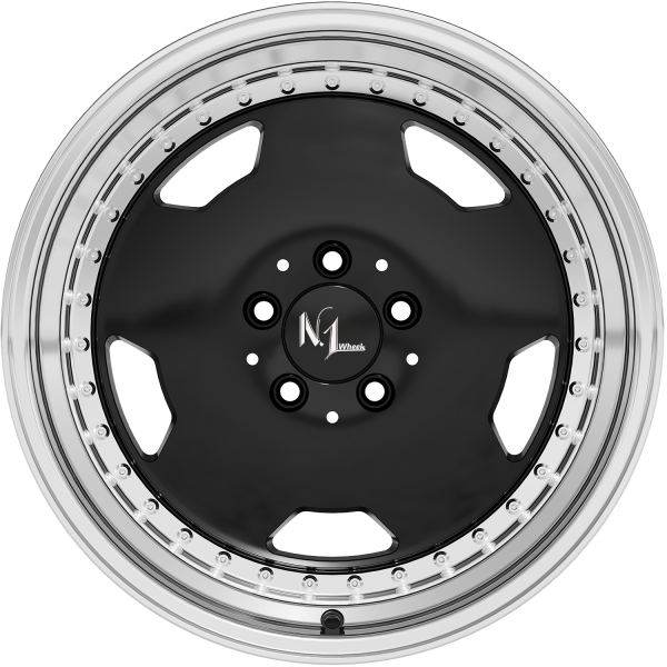 AERO CLASSIC 10,0x18 5x112 ET2 Highgloss Black Lip Polished
