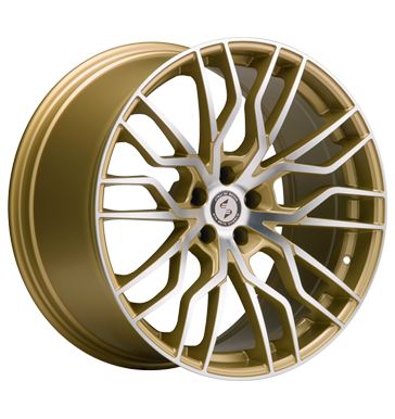 Eta Beta Medusa 9x20 ET42 5x108 67,1 gold matt full polish