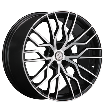 Eta Beta Medusa 9x20 ET48 5x127 71,6 black matt polish