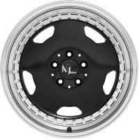 AERO CLASSIC 10,5x18 5x112 ET2 Highgloss Black Lip Polished