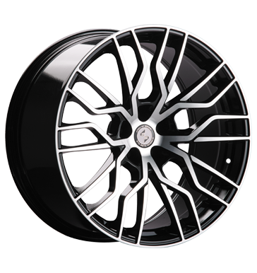 Eta Beta Medusa-K 9,5x21 ET30 5x112 66,5 black shiny full polish