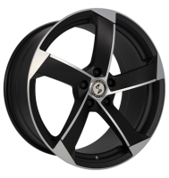 Eta Beta Magic 8x18 ET33 5x100 66,5 black matt full polish