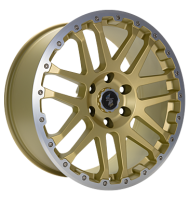 Eta Beta Combat CV 9x20 ET40 5x120 72,6 gold matt lip cap...