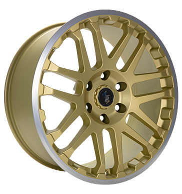 Eta Beta Combat 7x17 ET5 5x139,7 108,3 gold matt lip polish