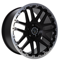 Eta Beta Combat CV 7x17 ET60 5x118 71,1 black matt lip...