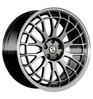 Eta Beta Unit 9,5x21 ET50 5x112 66,5 Black matt lip...