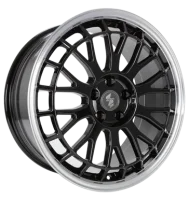 Eta Beta Unit 9,5x21 ET50 5x112 66,5 black matt lip polished
