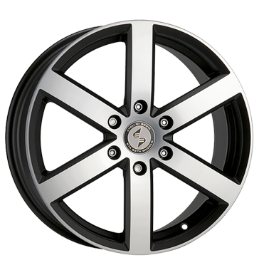 Eta Beta Robus 7x16 ET46 6x120 74,6 black matt full polish