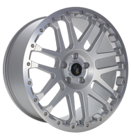 Eta Beta Combat CV 8x18 ET45 5x112 66,5 silver matt lip...