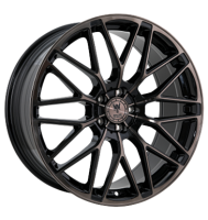 BALDR WHEELS 001 8,5x20 ET33 5x112 66,6 Black Brushed Tinted