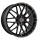 BALDR WHEELS 001 8,5x20 ET33 5x112 66,6 Black Brushed Tinted
