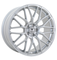 BALDR WHEELS 001 8,5x20 ET38 5x112 66,6 sparkling silver