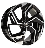 1000Miglia MM1031 7,5x19 ET45 5x108 73,1 gloss black...