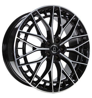 1000Miglia Aero Power 8x20 ET35 5x112 66,5 gloss black polished