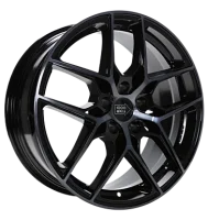 1000Miglia MM1004 8,5x20 ET30 5x112 66,5 gloss black dark...