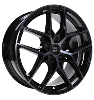1000Miglia MM1004 8,5x20 ET35 5x110 65,1 gloss black dark...