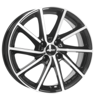 Alutec Singa 6x15 ET47 4x100 54,1 diamant-schwarz...