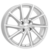 Alutec Singa 6x16 ET43 4x100 54,1 polar-silber