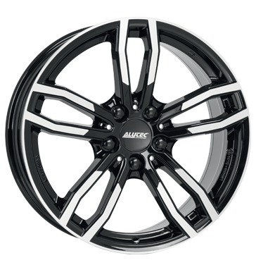 Alutec Drive 8x18 ET30 5x112 66,5 diamant-schwarz frontpoliert