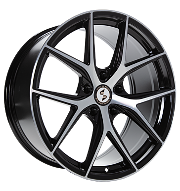 Eta Beta GRi-N-K 9,5x19 ET33,1 5x114,3 67,1 black shiny full polish