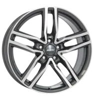 Alutec Ikenu 7,5x17 ET49 5x112 57,1 graphit frontpoliert