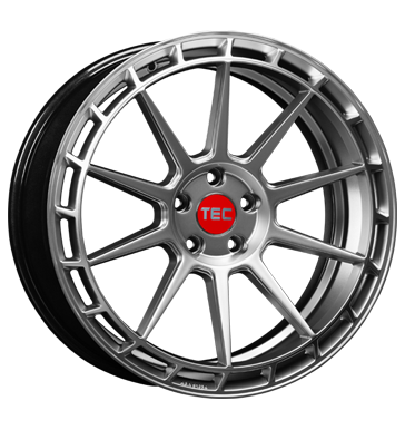 TEC Speedwheels GT 8 8,5x19 ET30 5x100 64 hyper-silber