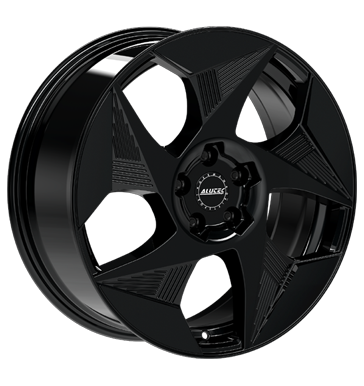 Alutec Solar 8x19 ET45 5x112 57,1 diamant-schwarz