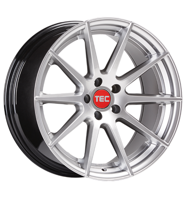TEC Speedwheels GT 7 9x21 ET20 5x112 66,6 hyper-silver