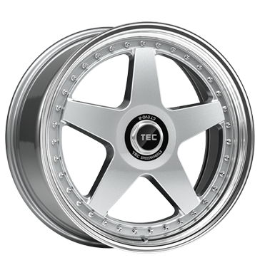 TEC Speedwheels GT Evo-R 8x18 ET35 4x100 64 hyper-silber-hornpoliert