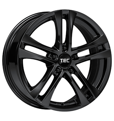 TEC Speedwheels AS4 Evo 8,5x20 ET45 5x108 63,4 schwarz-glanz