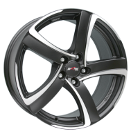 Alutec Shark 7x16 ET38 5x112 70,1 racing-schwarz...