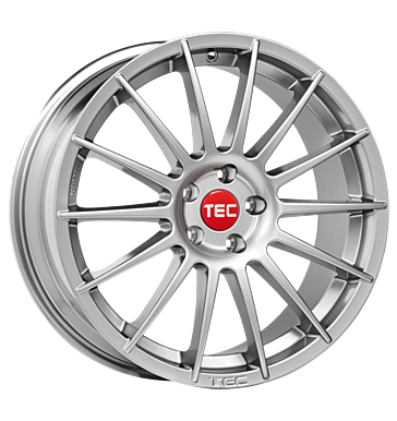 TEC Speedwheels AS2 8x18 ET54 5x112 66,6 graphit-silber