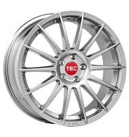 TEC Speedwheels AS2 8,5x19 ET54 5x112 66,6 graphit-silber