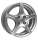 Alutec Grip 5,5x15 ET40 4x100 63,3 polar-silber