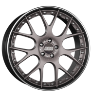 BBS CH-R II 10,5x20 ET35 5x112 82 platinum/schwarz