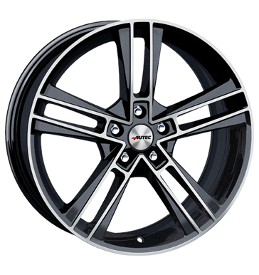 Autec Rias 8,5x20 ET40 5x120 64,1 schwarz metallic poliert